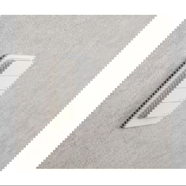 Shelly BLU RC Button 4 Botón Inteligente Inalámbrico Bluetooth Blanco