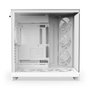 NZXT H9 Flow RGB+ All White Midi Tower con Ventiladores RGB