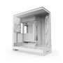 NZXT H9 Flow RGB+ All White Midi Tower con Ventiladores RGB