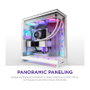 NZXT H9 Flow RGB+ All White Midi Tower con Ventiladores RGB