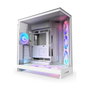 NZXT H9 Flow RGB+ All White Midi Tower con Ventiladores RGB