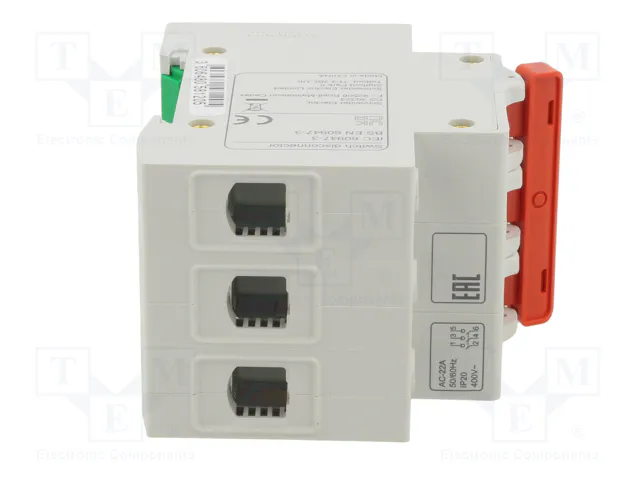 SCHNEIDER ELECTRIC Interruptor de aislamiento Easy9 EZ 3 polos 100A 400VAC