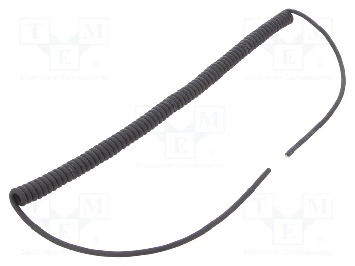 HELU Cable Espiral 2x0,14mm2 Negro HELU Cable Espiral 2x0,14mm2 Negro