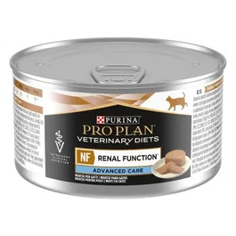 Purina Pro Plan Vet Feline NF Renal Mousse para Gatos con Insuficiencia Renal, Caja de 24 Sobres de 195 g