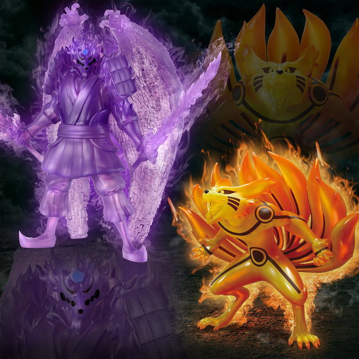 Banpresto Figura Naruto Shippuden Susano'o & Kurama Kurama Link Mode Versión A