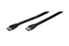Digitus Cable SATA Assmann Electronic eSATA I-Type, 1 m, Negro