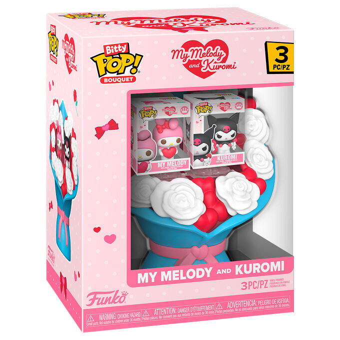 Funko Bitty POP! Bouquet Sanrio My Melody & Kuromi Valentine