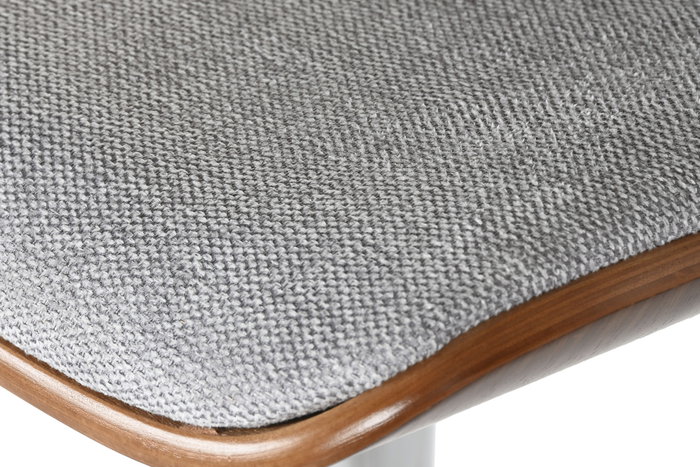 DKD Home Decor Taburete Poliéster Nogal Ajustable DKD Home Decor Taburete Poliéster Nogal Ajustable