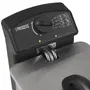Princess Freidora 182642 Aceite 2000W Capacidad 4L Acero Inoxidable Termostato Regulable Zona Fría