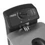 Princess 182642 Freidora Eléctrica 4L 2000W - Color Negro/Acero Inoxidable con Sector Frío, Termostato y Piezas Desmontables
