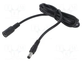 POS Cable de alimentación CC 1m DC 5,5/2,5