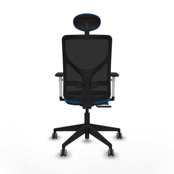 PIQUERAS Y CRESPO Silla de oficina Motilla Azul claro con mecanismo Sincro/Traslack PIQUERAS Y CRESPO Silla de oficina Motilla Azul claro con mecanismo Sincro/Traslack
