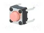 Aratas (Formerly Omron Components) Microconmutador TACT B3F-1025 SPST-NO