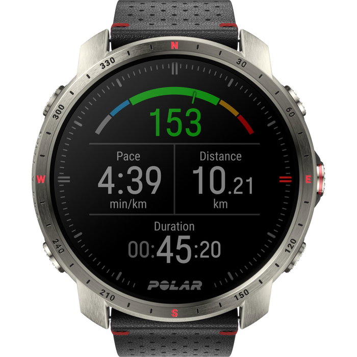 Polar Grit X Pro Titan Negro M/L