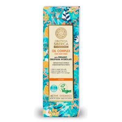 Natura Siberica Complejo de Aceites Oblepikha con Espino Amarillo para Puntas Abiertas - Reparador e Hidratante, 50 ml Natura Siberica Complejo de Aceites Oblepikha con Espino Amarillo para Puntas Abiertas - Reparador e Hidratante, 50 ml