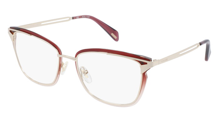 Police VPLA91-54300K Gafas de vista para mujer en rosa Police VPLA91-54300K Gafas de vista para mujer en rosa