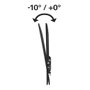 Hama Soporte mural para TV negro de 32 a 65 pulg