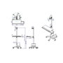 VALUE Mobile PC Cart plateado