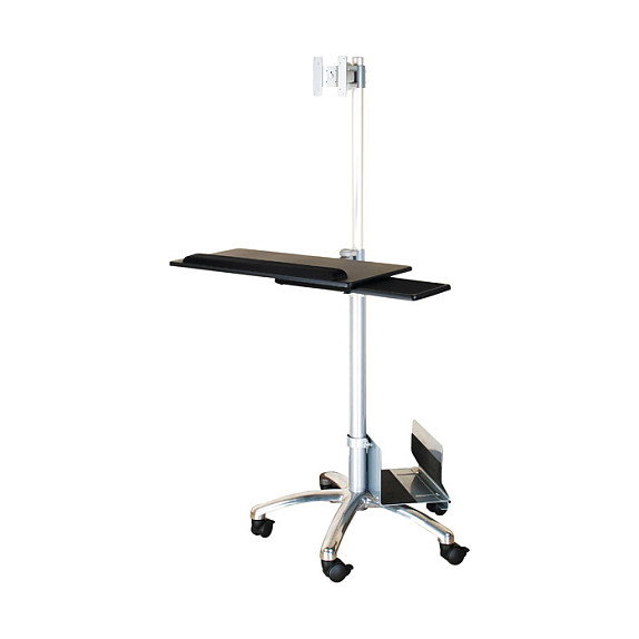 VALUE Mobile PC Cart plateado VALUE Mobile PC Cart plateado