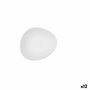Bidasoa Bol Irregular Porcelana Fosil Blanco 12 Unidades