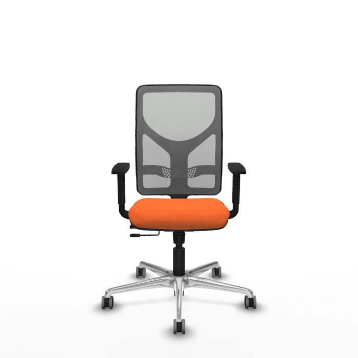 PIQUERAS Y CRESPO Silla de oficina Motilla con mecanismo Sincro/Traslack, Naranja y Gris PIQUERAS Y CRESPO Silla de oficina Motilla con mecanismo Sincro/Traslack, Naranja y Gris