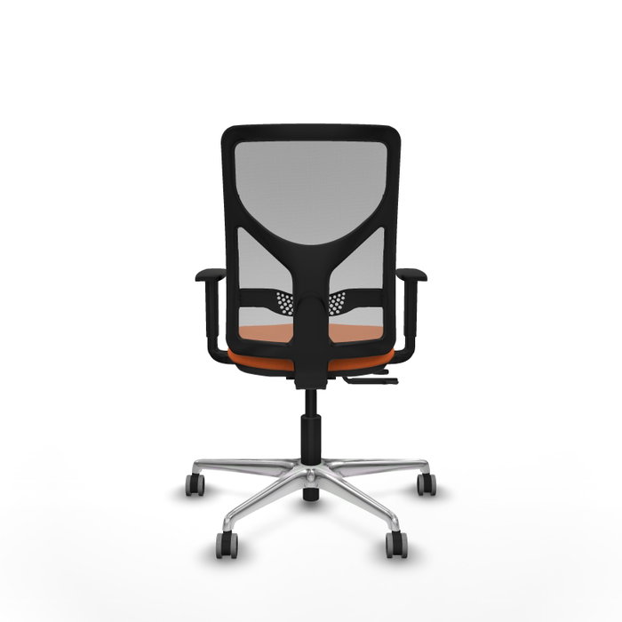 PIQUERAS Y CRESPO Silla de oficina Motilla con mecanismo Sincro/Traslack, Naranja y Gris PIQUERAS Y CRESPO Silla de oficina Motilla con mecanismo Sincro/Traslack, Naranja y Gris