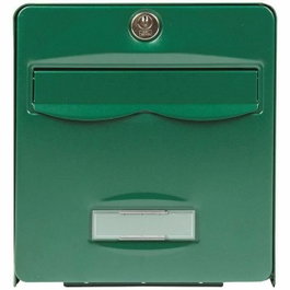 Burg Wachter Buzón Balthazar Acero Galvanizado Verde 2 Puertas