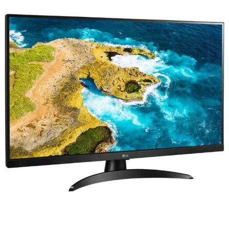 LG 27TQ615S-PZ Monitor TV Smart TV 27" Full HD IPS Pantalla 27 Pulgadas webOS 22, HDMI, USB, WiFi, Bluetooth, AirPlay, Negro