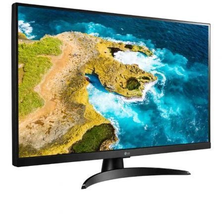 LG 27TQ615S-PZ Monitor TV Smart TV 27" Full HD IPS Pantalla 27 Pulgadas webOS 22, HDMI, USB, WiFi, Bluetooth, AirPlay, Negro