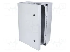 FIBOX ARCA Carcasa de pared de policarbonato gris