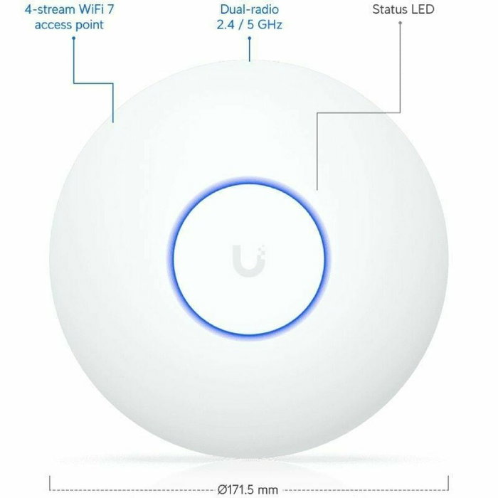 Ubiquiti UniFi U7 Lite WiFi 7 Blanco