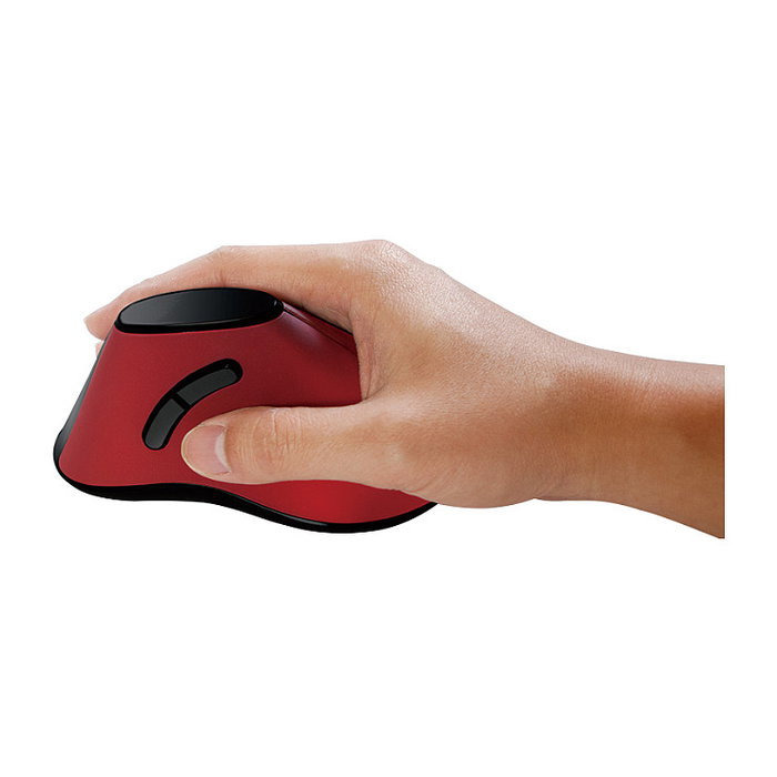 LogiLink Ratón Ergonómico Vertical 2.4 GHz Rojo LogiLink Ratón Ergonómico Vertical 2.4 GHz Rojo