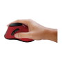 LogiLink Ratón Ergonómico Vertical 2.4 GHz Rojo