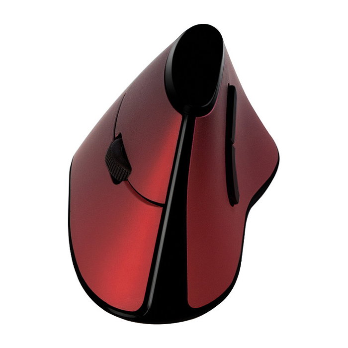 LogiLink Ratón Ergonómico Vertical 2.4 GHz Rojo LogiLink Ratón Ergonómico Vertical 2.4 GHz Rojo