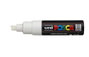 Posca Marcador PC-8K Blanco Punta Biselada 8 mm