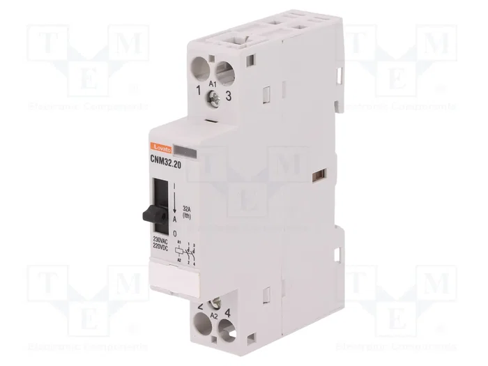 LOVATO ELECTRIC Contactor de Instalación Modular CNM32 2-polar 32A LOVATO ELECTRIC Contactor de Instalación Modular CNM32 2-polar 32A