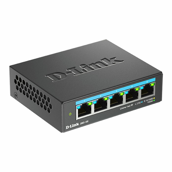 D-Link DMS-105 Switch Multigigabit de 5 Puertos 2.5G