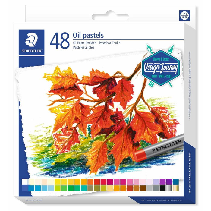 Staedtler Pasteles al Óleo Colores Surtidos Estuche 48 UD
