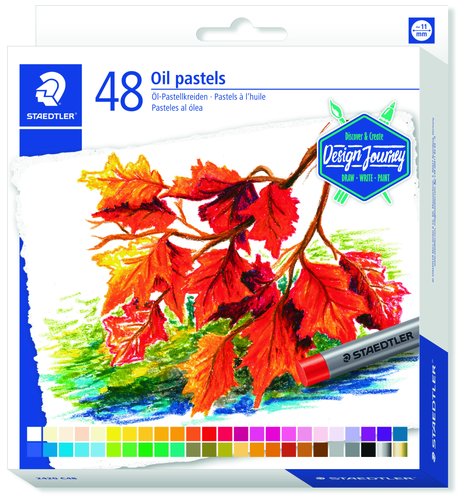 Staedtler Pasteles al Óleo Colores Surtidos Estuche 48 UD