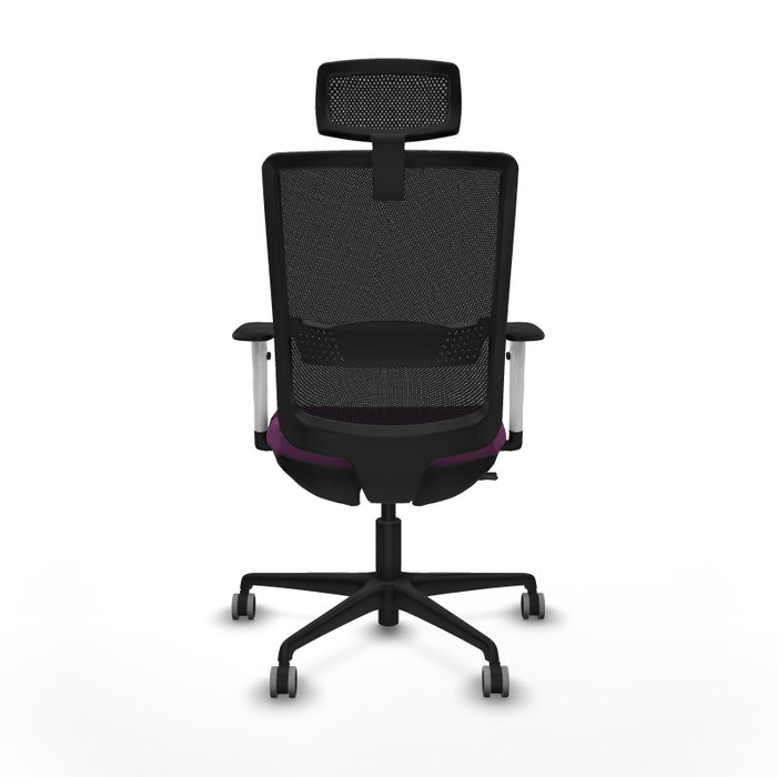 PIQUERAS Y CRESPO Silla de oficina Haches Morada con mecanismo Sincro/Traslack PIQUERAS Y CRESPO Silla de oficina Haches Morada con mecanismo Sincro/Traslack