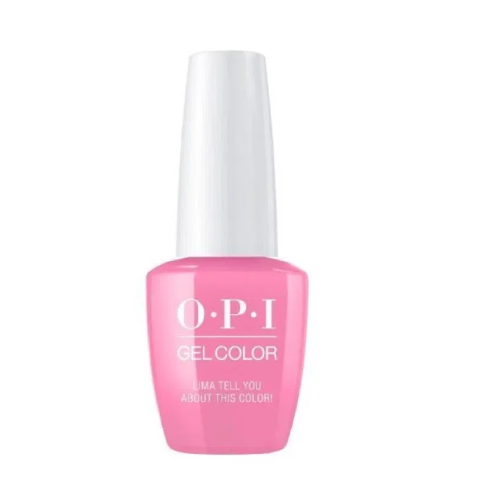 Opi Gel Color Esmalte de uñas semipermanente ¡Lima te hablará de este color! 15 ml Opi Gel Color Esmalte de uñas semipermanente ¡Lima te hablará de este color! 15 ml