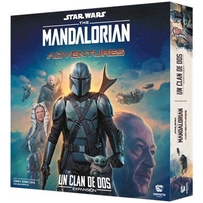 Unexpected Games UG06ES The Mandalorian Adventures: Un Clan de Dos - Expansión Juego de Mesa Cooperativo 1-4 Jugadores (Versión en Español)