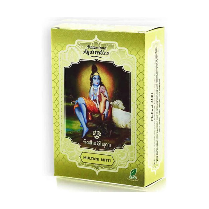 Radhe Shyam Multani Mitti Tratamiento Capilar Ayurvédico 100g Radhe Shyam Multani Mitti Tratamiento Capilar Ayurvédico 100g