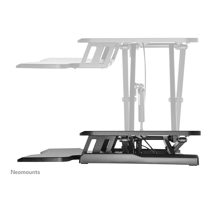 Newstar Neomounts Sitz-Steh-Arbeitsplatz Soporte Ajustable de Pie para Escritorio 15 kg de Carga, NS-WS300BLACK Newstar Neomounts Sitz-Steh-Arbeitsplatz Soporte Ajustable de Pie para Escritorio 15 kg de Carga, NS-WS300BLACK