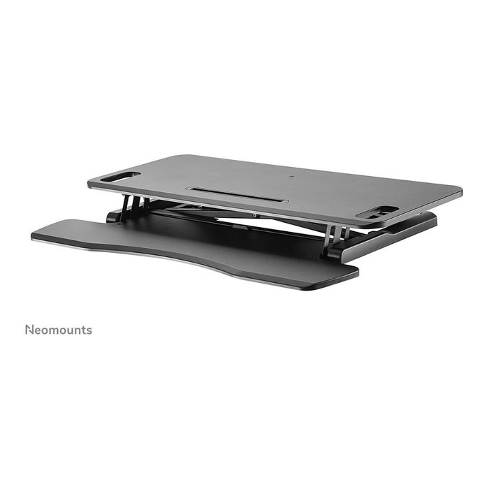 Newstar Neomounts Sitz-Steh-Arbeitsplatz Soporte Ajustable de Pie para Escritorio 15 kg de Carga, NS-WS300BLACK Newstar Neomounts Sitz-Steh-Arbeitsplatz Soporte Ajustable de Pie para Escritorio 15 kg de Carga, NS-WS300BLACK