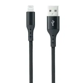 Nano Cable 10.10.0401-COBK Cable USB 2.0 Lightning Macho - Lightning Macho 1m Negro