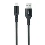 Nano Cable 10.10.0401-COBK Cable USB 2.0 Lightning Macho - Lightning Macho 1m Negro