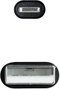 Nanocable Cable Lightning a USB 2.0 Negro Mallado, 1 m