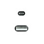 Nanocable Cable Lightning a USB 2.0 Negro Mallado, 1 m