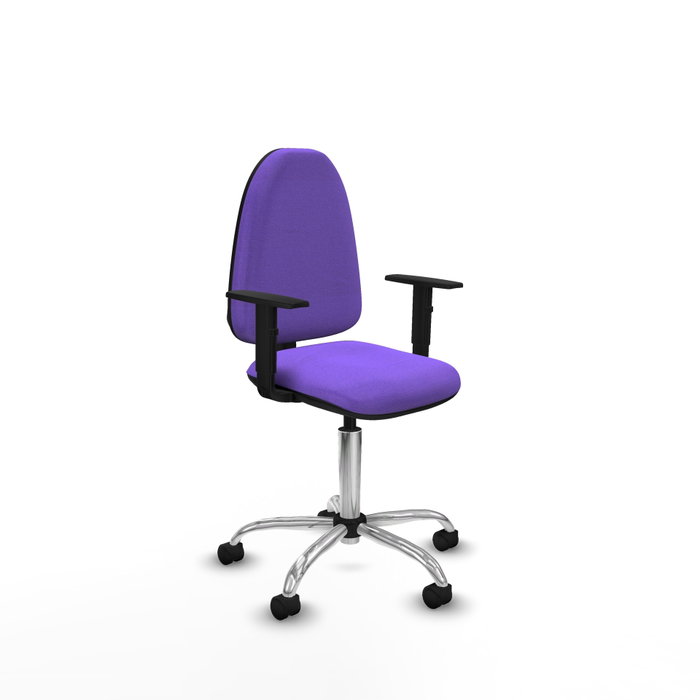 PIQUERAS Y CRESPO Silla de oficina Aýna Lila con Brazos 1D PIQUERAS Y CRESPO Silla de oficina Aýna Lila con Brazos 1D